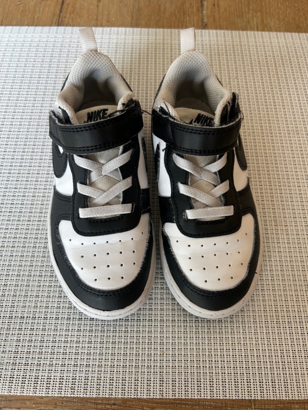 KIDS' NIKE LITTLE KID COURT BOROUGH LOW RECRAFT SNEAKERS